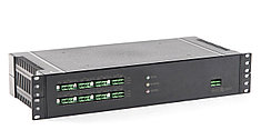 Бастион SKAT-VM.16 RACK  источник питания высота 1U+1U, 16 выходов по 0,5 А или 8 по 1А