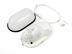 Бастион Skat LED-220 E27 IP54 светильник аварийного освещения, лампа Е27 с Li-Ion АКБ
