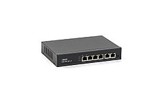 Бастион SKAT PoE-4E-2E v.2 коммутатор PoE Plus, мощность 65Вт, порты: 4-Ethernet, 2-Uplink