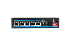 Бастион SKAT PoE-UPS-5E-1S бесперебойный POE коммутатор, мощность 65Вт, порты: 5-Ethernet, 1-SFP