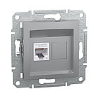 Розетка компьютерная SE EPH4700161 Asfora RJ45 кат.6e механизм алюминий