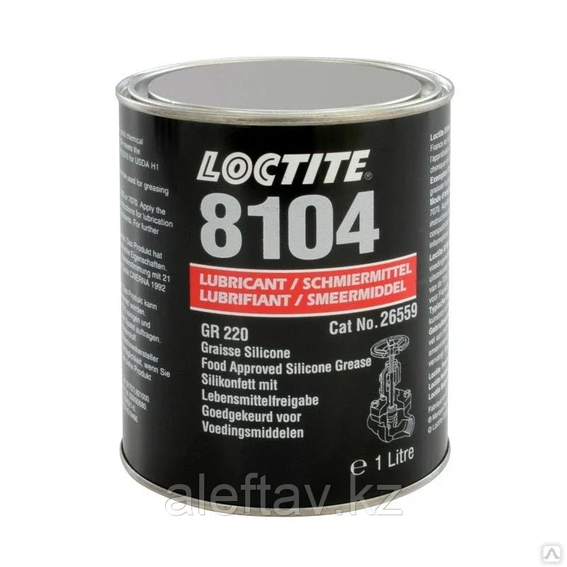 Cмазка силиконовая для пищевой промышленности 8104 LB 1 л Loctite