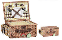 Корзина для пикника плетеная ZHIQUAN ZQ23-238 на 4 персоны