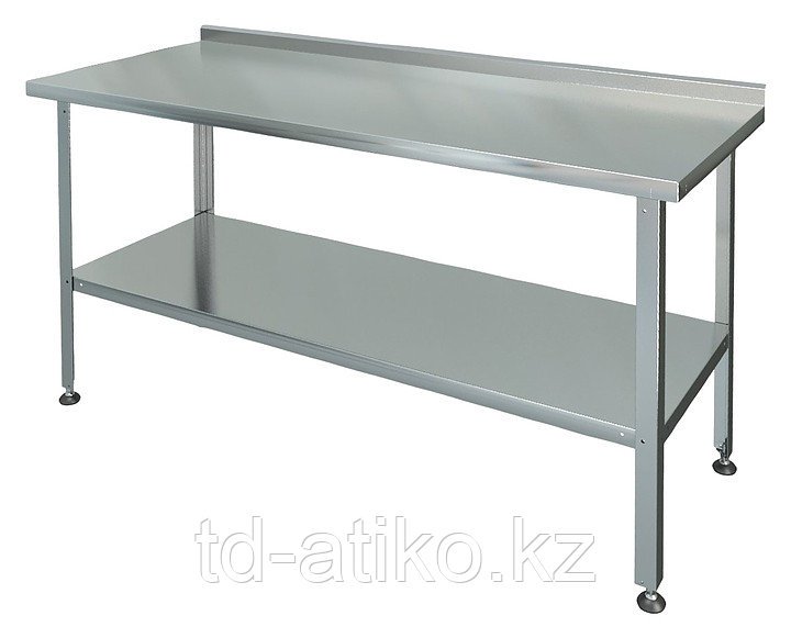 Стол разделочно-производственный СРП-1-0,6/0,6 - ПР (нерж)