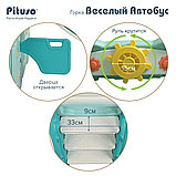 Горка Pituso Веселый Автобус с баскетбольном кольцом Green, фото 11