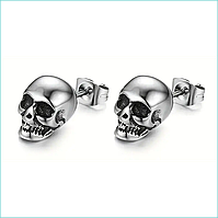 Серьги "Черепа" (Silver)