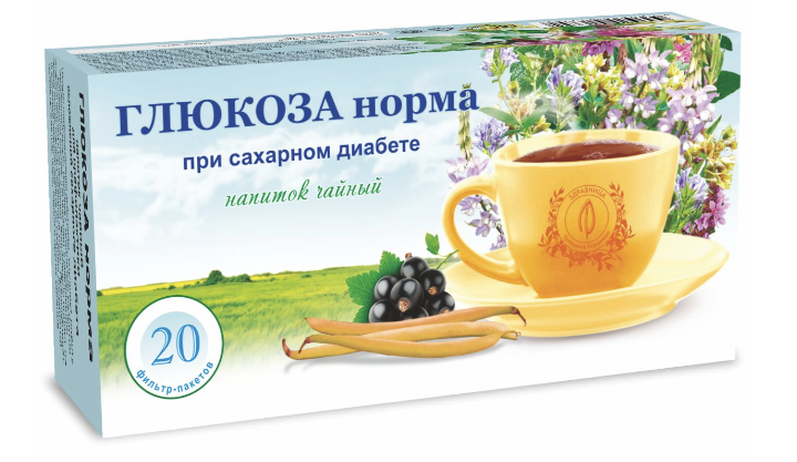 Глюкоза норма, 20 фильтр пакетов
