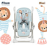 Стульчик для кормления Pituso Mimi Эко-кожа Мятный Лев, фото 6
