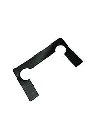 Запасная силиконовая прокладка для петель душевой кабины | FGD-16BL | Черная