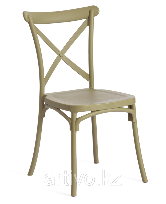 Стул пластиковый CROSS Th для кафе и ресторанов, для кухни, фото 1