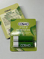 Cosmo Бальзам для губ Aloe стик 2 шт