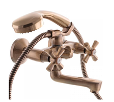 Смеситель ванная бронзовый PREMIUM RETRO 142 MIXXUS