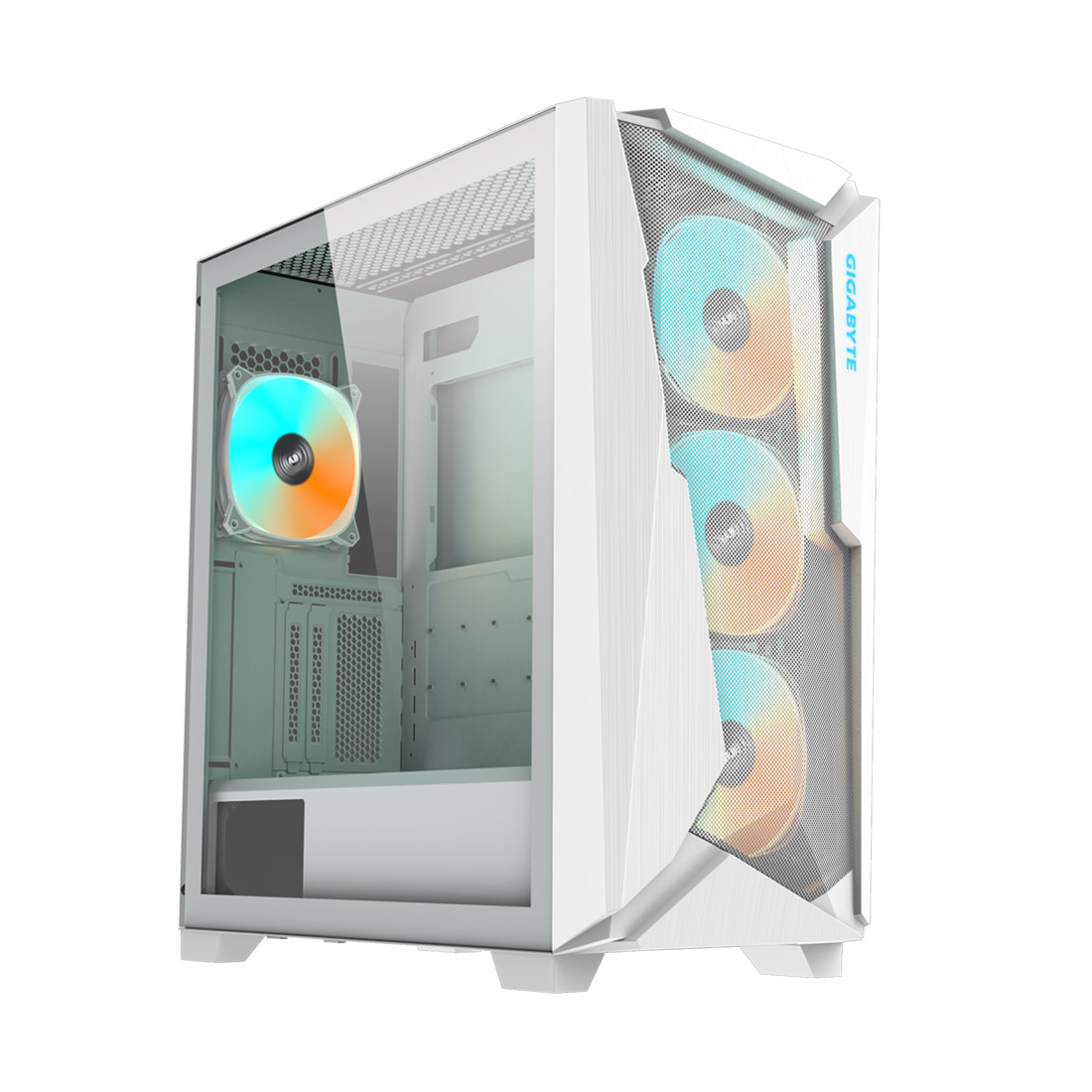 Компьютерный корпус GigaByte C301 GLASS WHITE V2 (GB-C301GW V2)