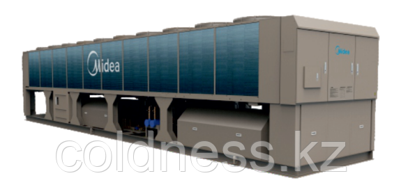 Инверторный чиллер с винтовым компрессором SCAF140HV 493 кВт