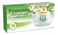 Ромашка лекарственная, цветки, 20 фильтр пакетов