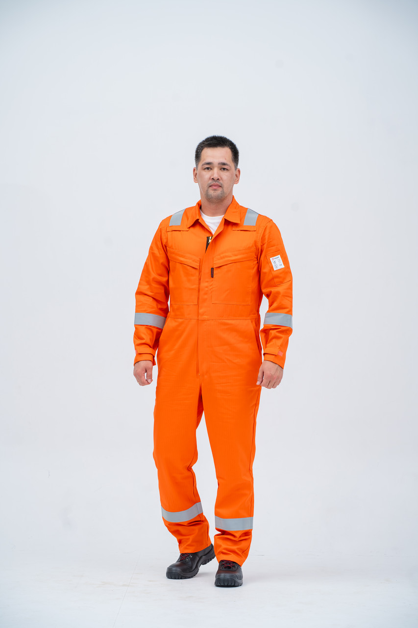 PROSAFE 1104, комбинезон огнеcтойкий летний,с антистатиком, цвет оранжевый.