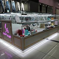 Изготовление торговых островков с брендированием