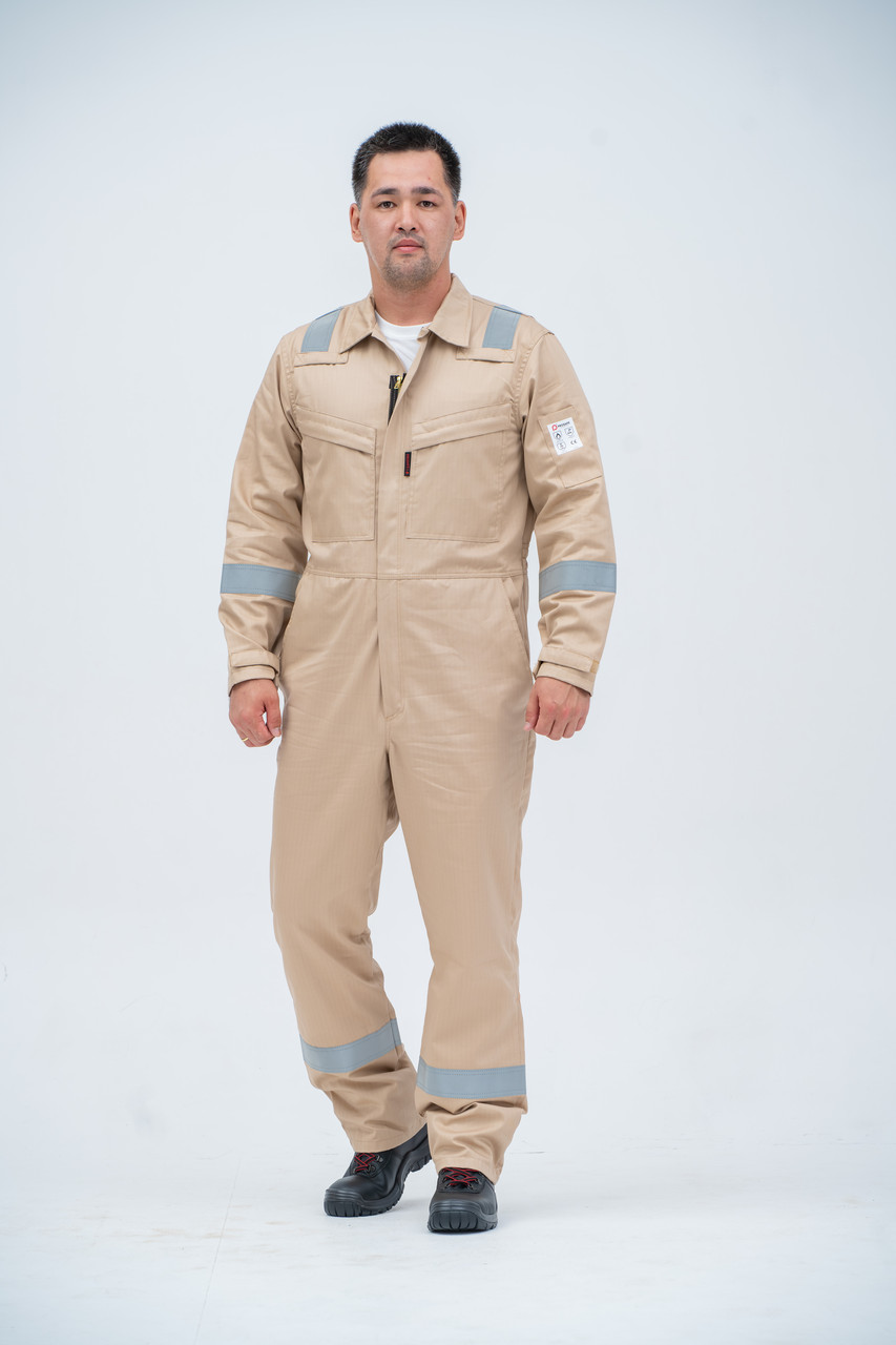 PROSAFE 1105, комбинезон огнеcтойкий летний, с антистатиком, цвет бежевый.