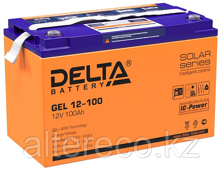 Аккумулятор Delta GEL 12-100 (12В, 100Ач), фото 1