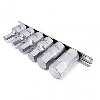 ROCKFORCE Набор головок 6-гранных для маслосливных пробок, 6 предметов, 1/2"(8,10,12,14,17,19мм) 1350