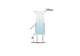 Профиль DG-7 уплотнительный ПВХ для душевой | 2200мм. | 10мм. | FGD-94CL, фото 2