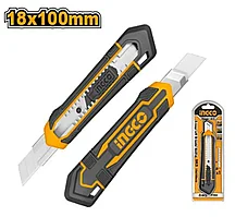 Нож канцелярский 18х179 мм INGCO HKNS11815