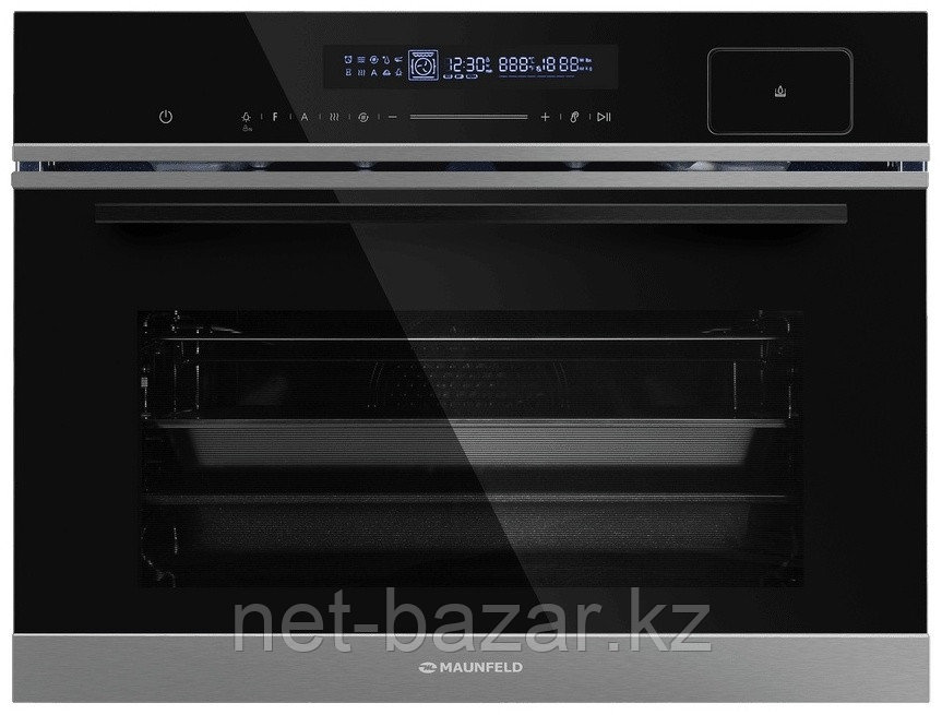 Шкаф духовой электрический с паром maunfeld mcmo5016stgb