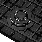 Варочная поверхность MAUNFELD EGHG.43.73CB2/G черный, фото 5