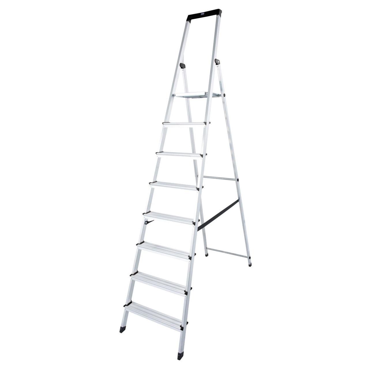 Стремянка алюминиевая KRAUSE "MONTO" SOLIDY 1х8 126269, фото 1