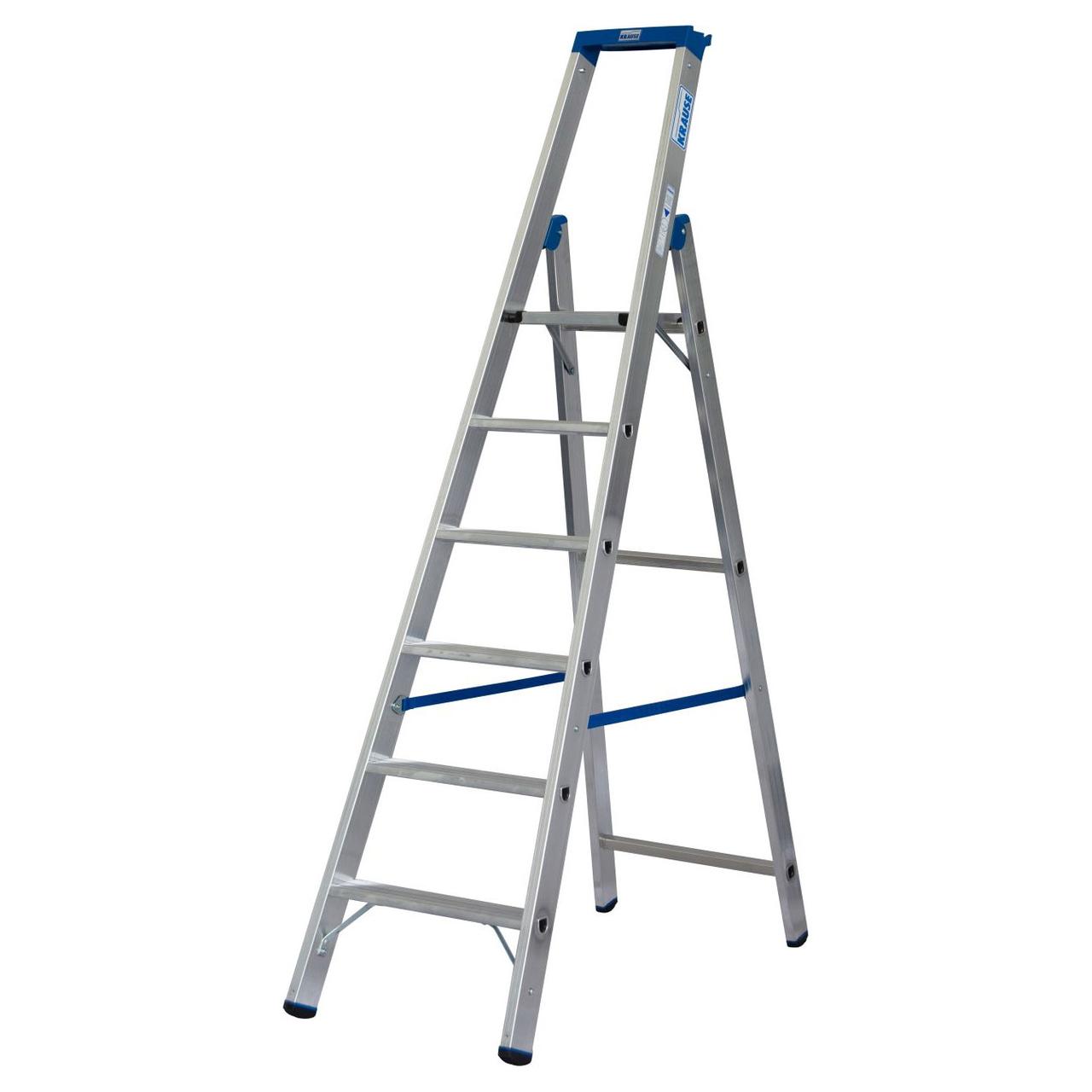 Стремянка алюминиевая KRAUSE "STABILO Professional" 1х6 124531, фото 1