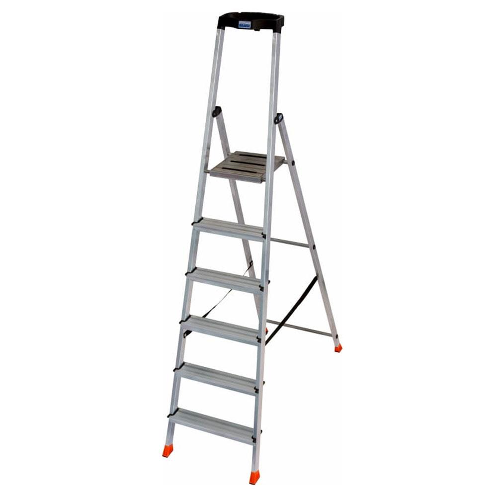 Свободностоящая стремянка KRAUSE "SAFETY" 1х6 128966, фото 1