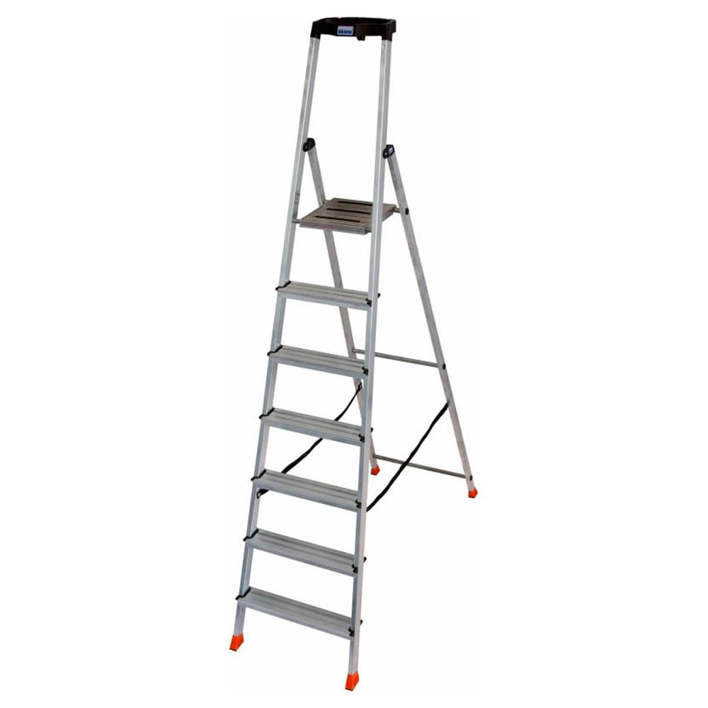 Свободностоящая стремянка KRAUSE "MONTO SAFETY" 1х7 128973, фото 1