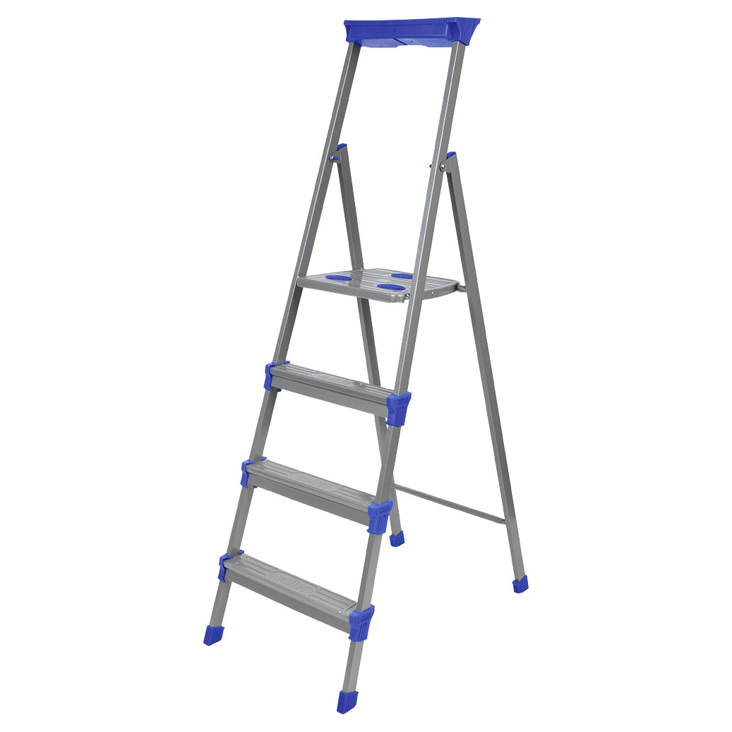 Стремянка металлическая НИКА 1x4 СМ4, фото 1