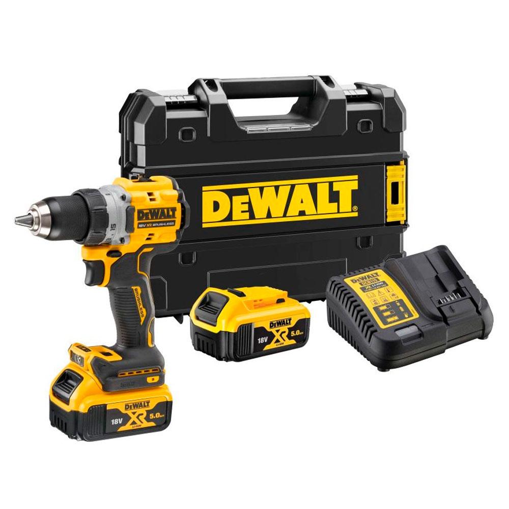 Аккумуляторная дрель-шуруповерт DeWalt DCD800P2T-QW, фото 1