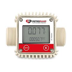 Электронный счетчик для топлива Petropump K24 1" BSP (M) PP820024