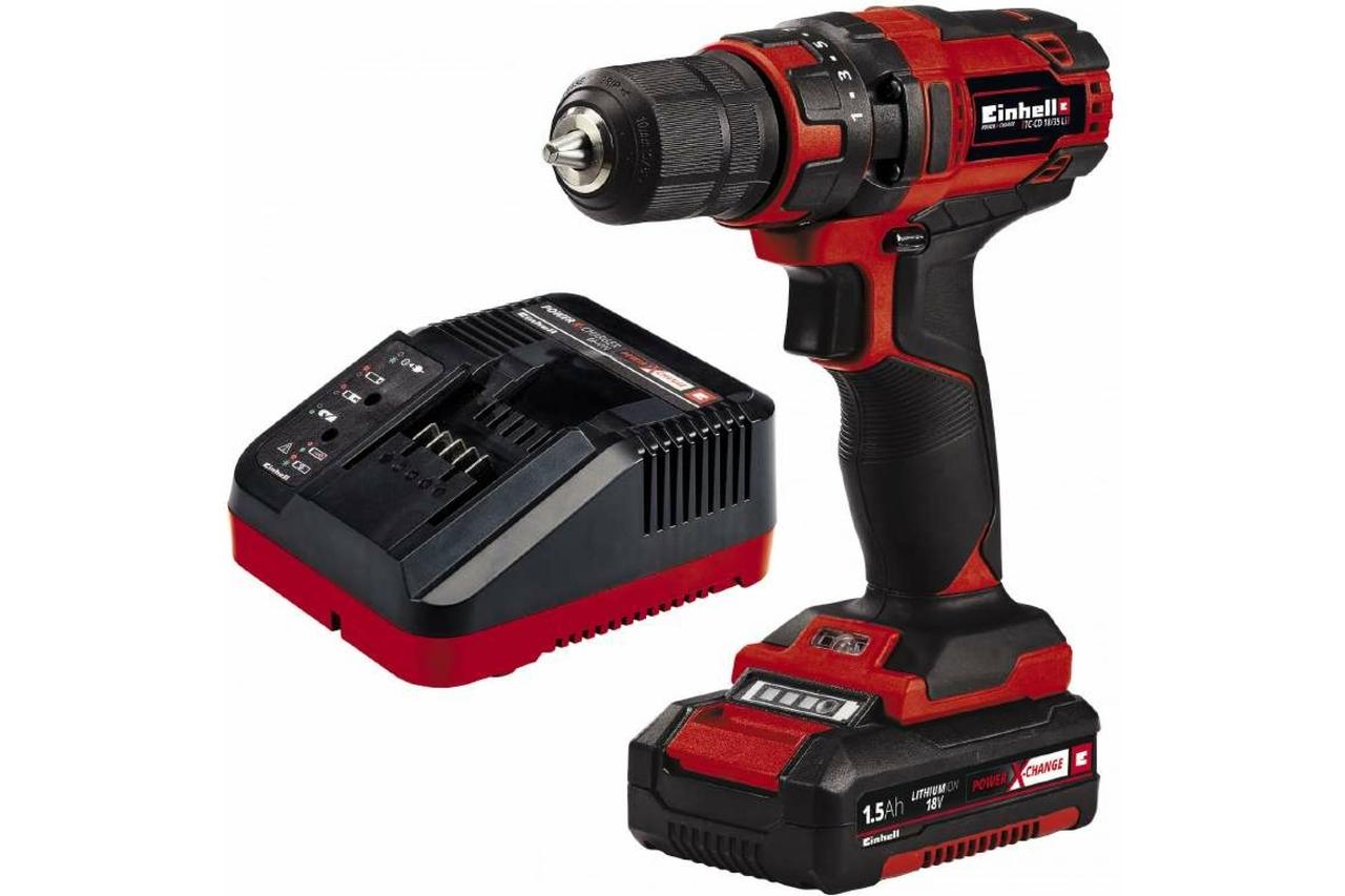 Шуруповерт Einhell TC-CD 18/35 Li 1x1,5 Ah 4513914, фото 1