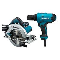 Набор инструментов Makita DK0118 (DF0300/HS7600)