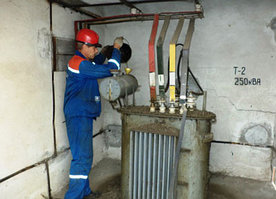 Замена масла на трансформаторе