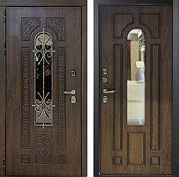 LACIO орех 96 RDM Дверь входная металлическая