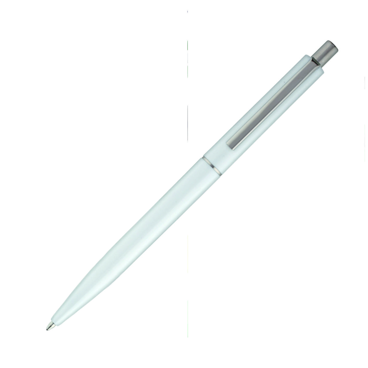 Ручка шариковая Luxor "Crux" 0.7 мм, синяя, белый корпус