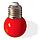 Светодиодная лампа шар Е27 красная от завода производителя, фото 4