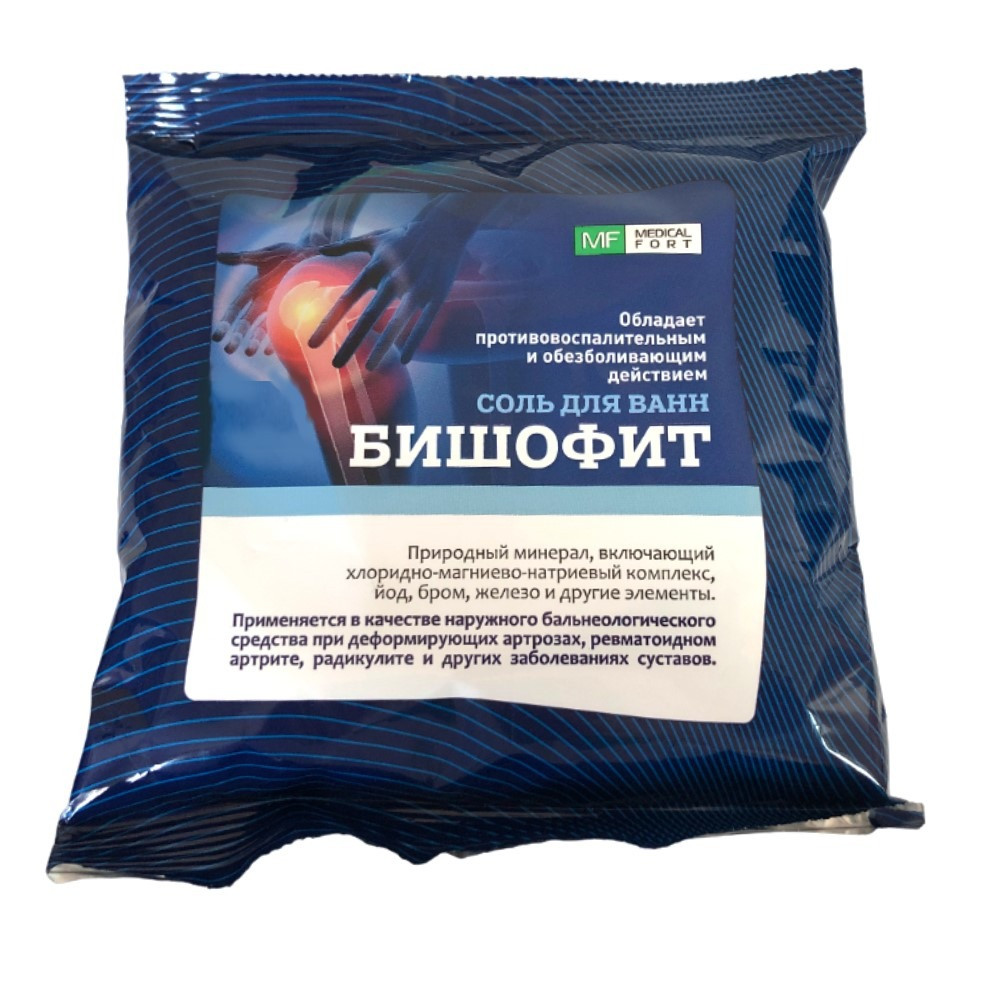 Соль косметическая для ванн Бишофит, 0,5кг Медикалфорт Трейд. Беларусь ...