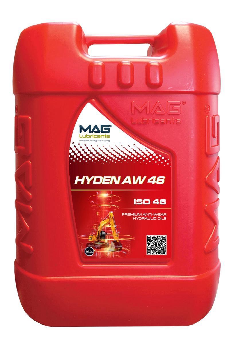 Гидравлические моторные масла MAG HYDEN AW46  20л