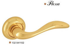 FADEX 132 041102 дверная ручка на розетке D:55 мм латунь