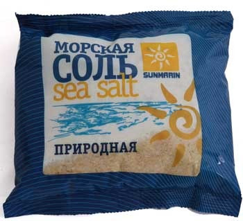 Соль косметическая морская природная Sunmarin, 1кг , Медикалфорт  Беларусь.