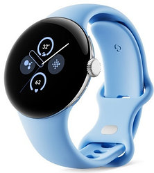 Google Pixel Watch 2 LTE Polished Silver case/Bay Activ band