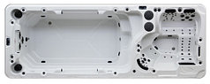 Плавательный СПА бассейн Gulfstream Spa Kuff 590х220х148 см, чаша Silver White