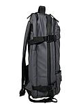 Современный многофункциональный деловой рюкзак с возможностью увеличения объёма., фото 8
