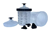 Система одноразовых сменных стаканов для смешивания