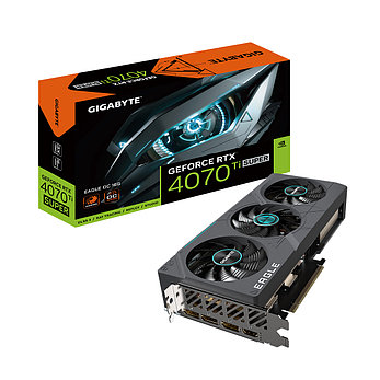 Видеокарта Gigabyte (GV-N407TSEAGLE OC-16GD) RTX4070Ti SUPER EAGLE OC 16G, фото 4